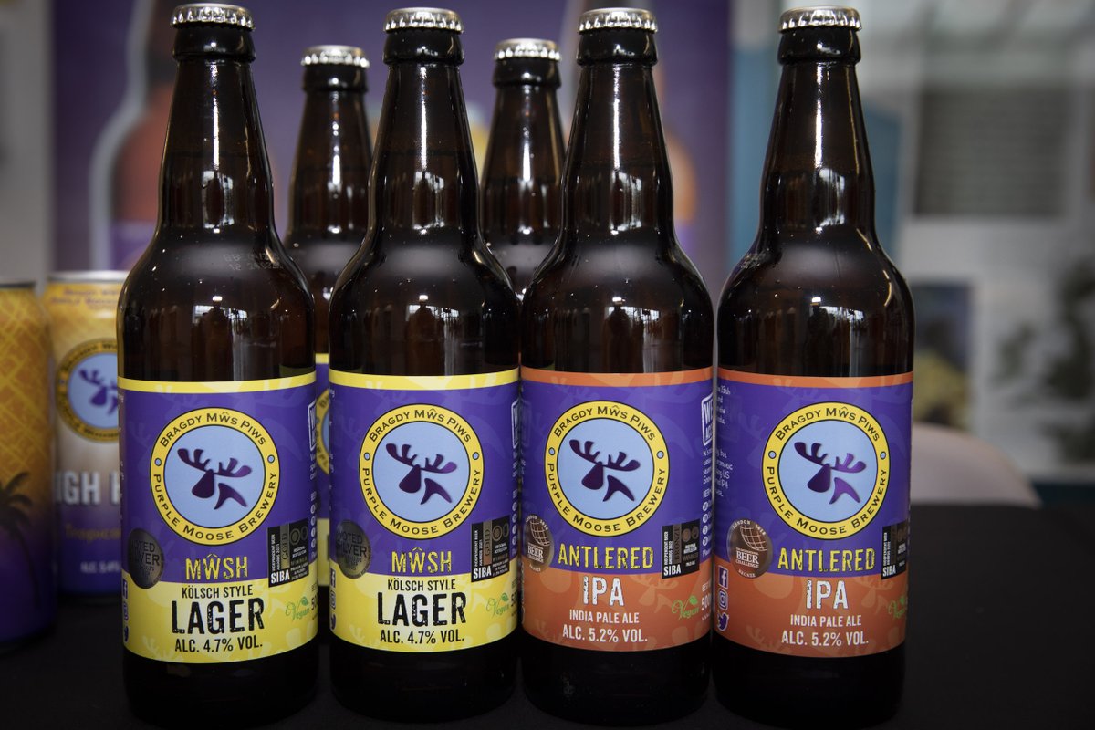 Cyngor Busnes Gogledd Cymru / NW Business Council (@bizcouncilnorth) on Twitter photo Excited to have <a href="/purplemoosebrew/">Purple Moose Brewery</a> with us, showcasing their award-winning Welsh beers crafted with Snowdonia water π»
Cyffrous iawn bod Bragdy Mws Piws gyda ni, yn arddangos eu cwrw Cymreig arobryn wedi'i grefftio gyda dΕ΅r Eryri π»
#NetZero #NetZeroWales #SPF #Bangor Excited to have <a href="/purplemoosebrew/">Purple Moose Brewery</a> with us, showcasing their award-winning Welsh beers crafted with Snowdonia water π»
Cyffrous iawn bod Bragdy Mws Piws gyda ni, yn arddangos eu cwrw Cymreig arobryn wedi'i grefftio gyda dΕ΅r Eryri π»
#NetZero #NetZeroWales #SPF #Bangor