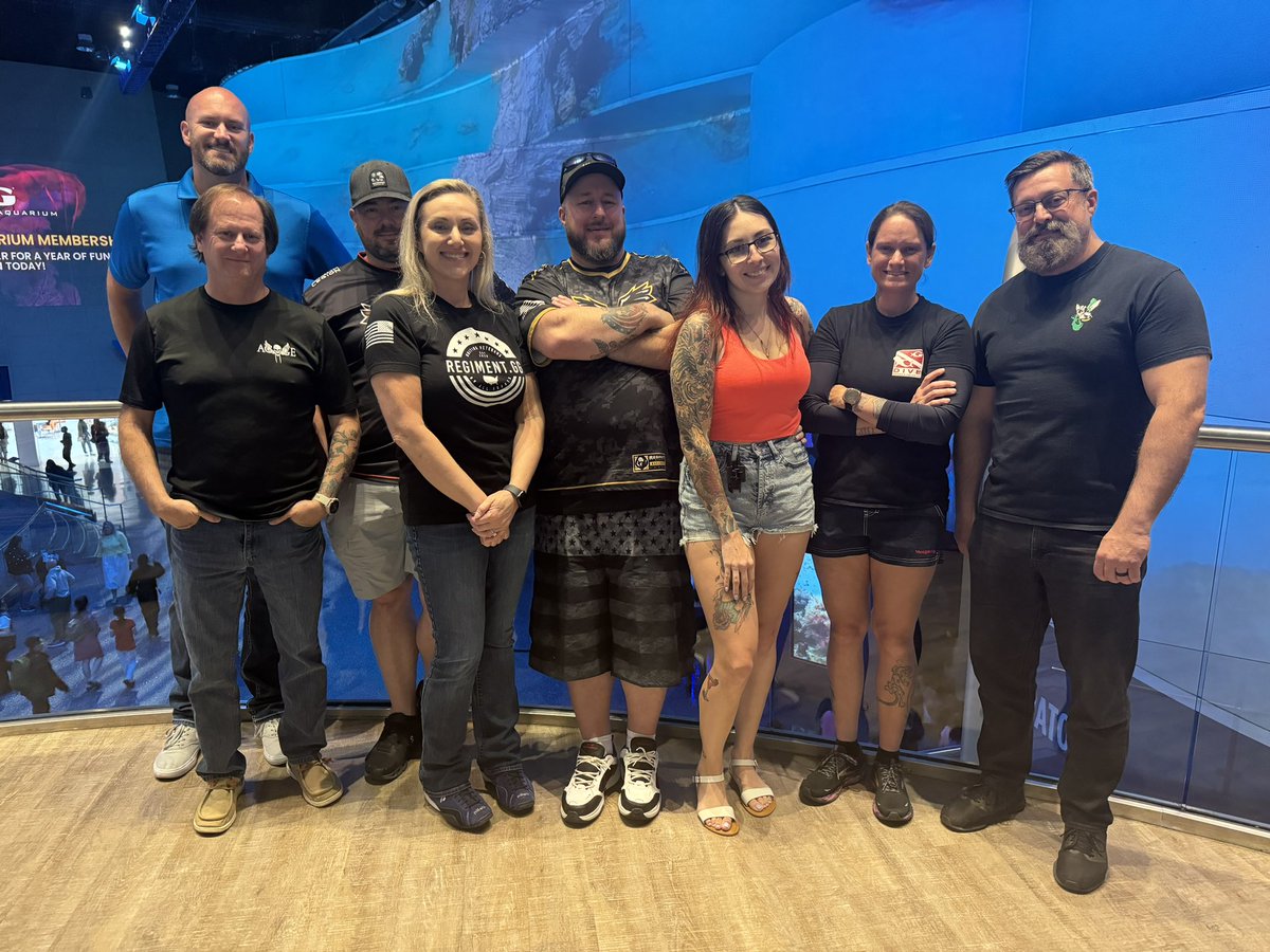 Omw home after doing the @RegimentGG whale shark dive event  @GeorgiaAquarium with the veterans immersion program! Hung out with 7 other awesome veterans! What an awesome experience! Can’t wait to see this program evolve and other veterans get a chance to enjoy it!