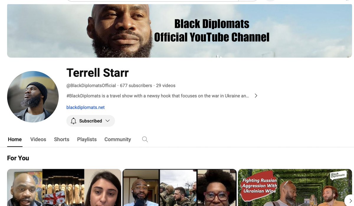 Please support my YouTube channel. I post weekly podcast episodes and I am currently producing feature videos on-the-ground in Ukraine. I want to get 44,000 subs by my 44th birthday on May 27. I have more than 300K followers. If just a third of you subscribe, I'll more than make…