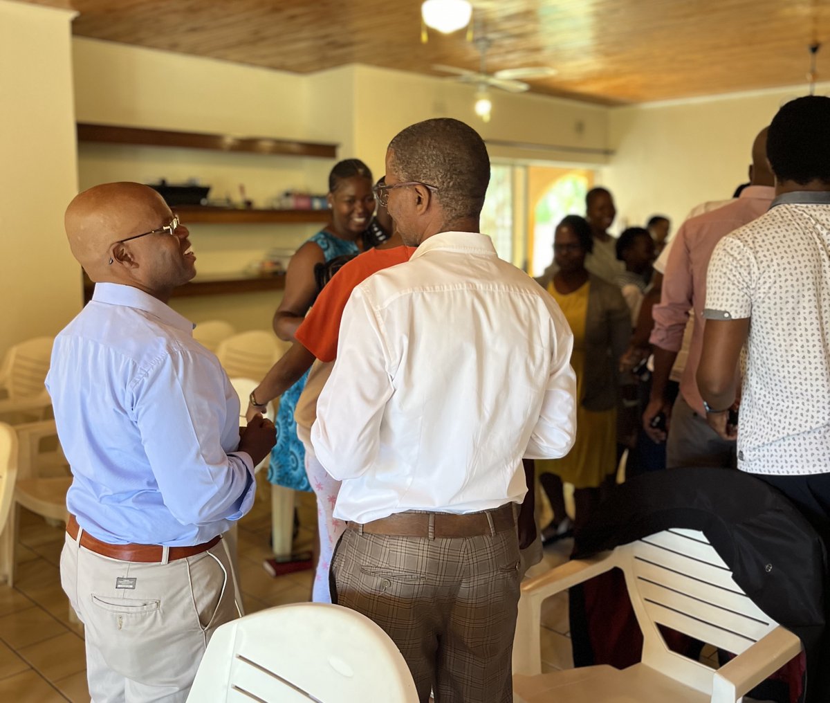 #ChurchVisit | Francistown, Botswana | Levy Masuku

This past weekend Pastor Levi Masuku from Zimbabwe visited Harvest Christian Church Francistown, Botswana where he met with the team of responsibles, on Saturday, for a time of encouragement.

#CTMI #Botswana #gospel