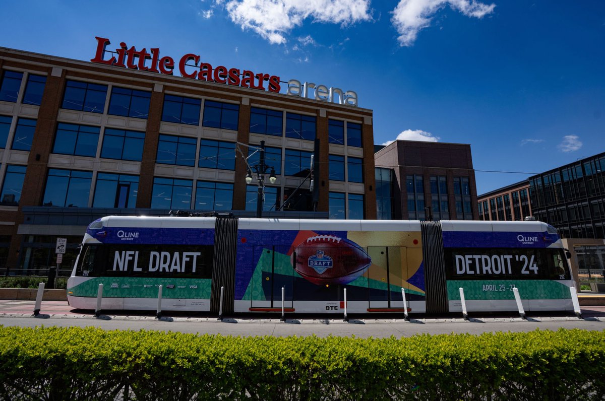 Happy first day of the #NFLDraft and welcome to Detroit!