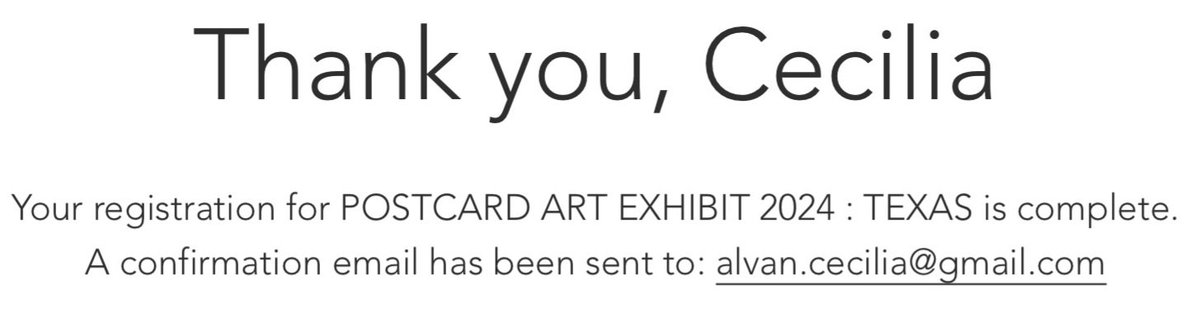 Just registered for the @PAEartforacause 2024 for @MillHouseMcK ! Don't forget to register too! (All artists amateurs or professionals from all over the world!) ➡️postcardartexhibit.com #pae24 #postcardartexhibit #postcardartexhibit2024 #artforacause #artists #charity