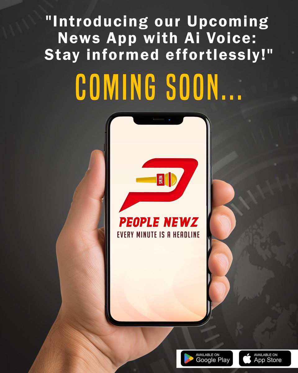 📣 Exciting News! 🤖📰

Introducing [PEOPLE NEWZ] - our AI-powered news app!

🔍 Personalized feed  
⏰ Real-time updates  
🌐 Diverse sources  
🤝 User-friendly

Stay tuned for the launch! 🚀

-Team @dasarismedia 

#DasariSMedia #peoplenewzapp #Peoplenewz