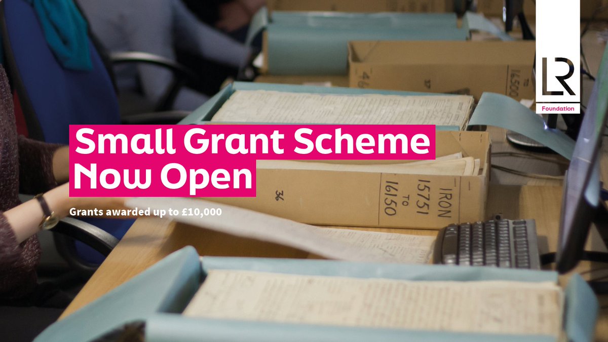 📣Final Reminder: Small grants scheme 📣 Offering #grants up to £10,000 GBP for organisations that want to increase public access and engagement with maritime history and/or their collections. Find out more🔗 hec.lrfoundation.org.uk/whats-on/news/…