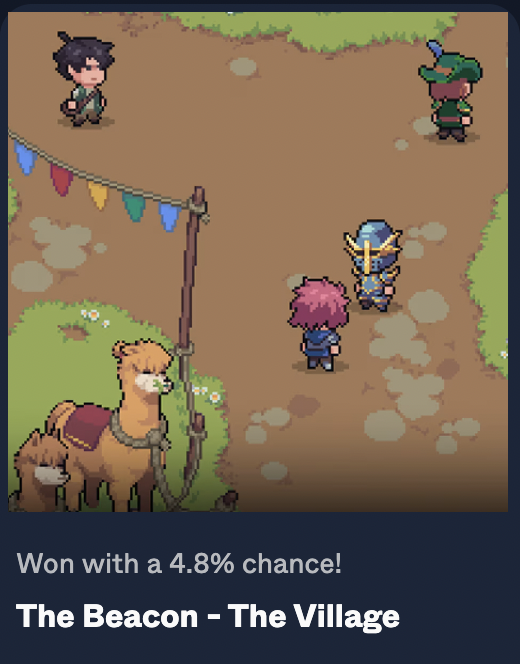 sjcpapa's tweet photo. I just redeemed my Gems and received The Beacon - The Village on @Treasure_DAO #magicofplay @The_Beacon_GG https://t.co/CvYDnhrMEk