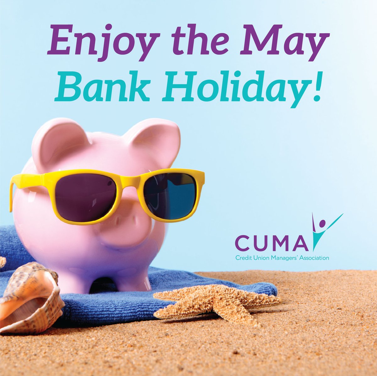 Have a lovely Bank Holiday Weekend! 😀🌞🍦

#CUMA #BankHoliday #bankholidayweekend #threedayweekend