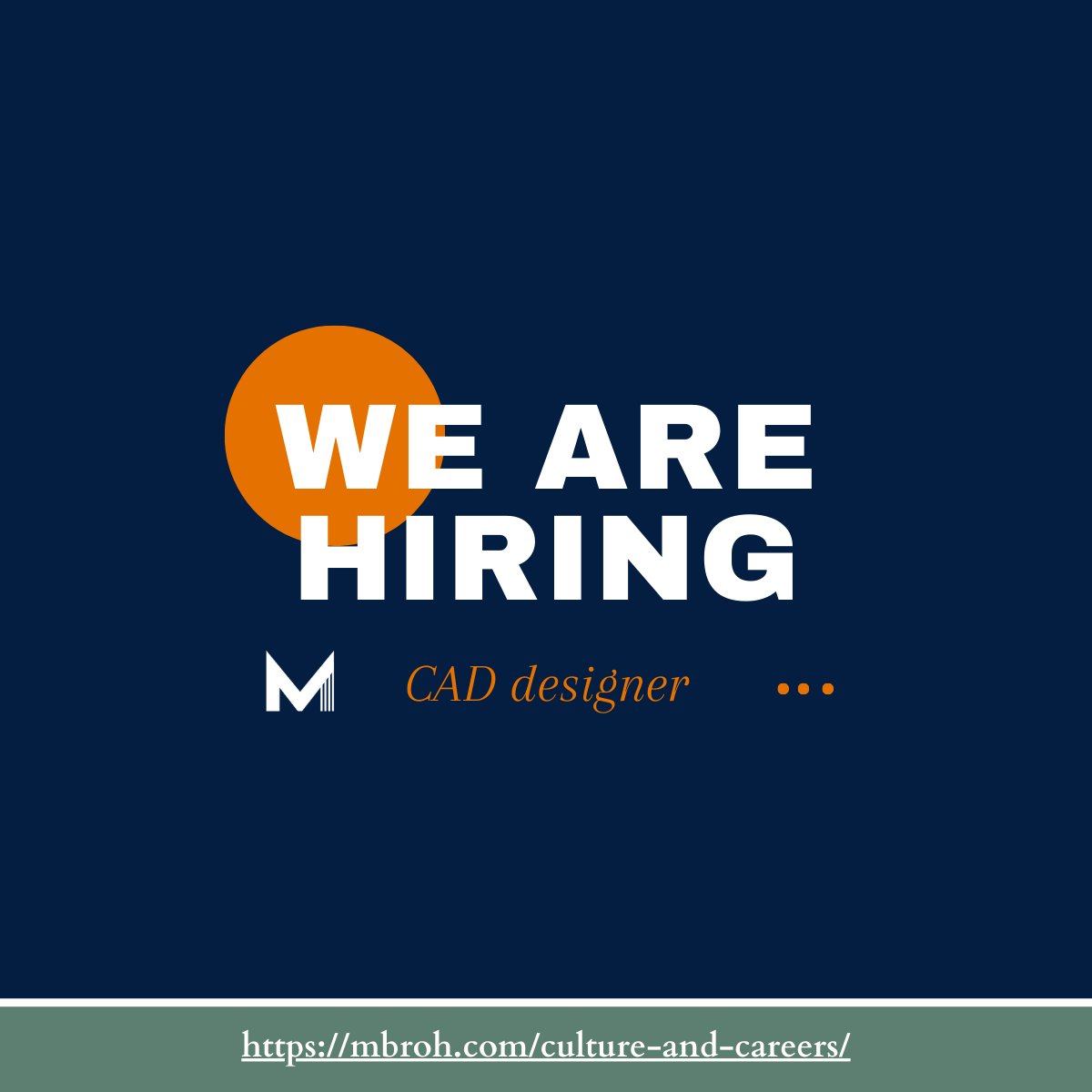 We want to add a #CADdesigner to our growing team in either #Houston or #Dallas! Click the link below to learn more. Come work with Team Mbroh- we're doing amazing things every day! indeedhi.re/3JvC4k7

#HiringNow #Hiring #DallasJobs #HoustonJobs #CADjobs