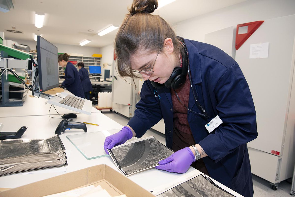 We are hiring! Join NCAP as a Collections Assistant (ACIU Project) Help us with the enormous task of digitising our historic collection of over 30 million images (photographic prints & film), including WW2 reconnaissance photography & survey imagery. applications.historicenvironment.scot/pages/Job_Sear…