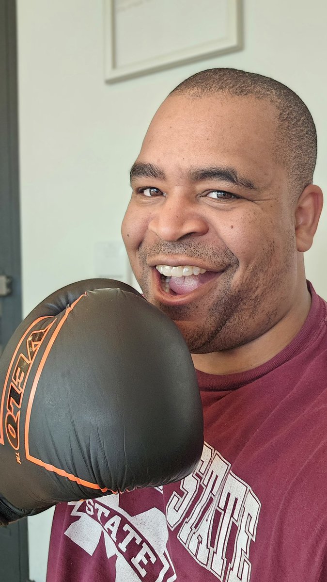 Ready to box?!! Summer is right around the corner. Down 15 pounds since getting back to Mixed Martial Arts aka MMA. I'm hurting this morning lol.