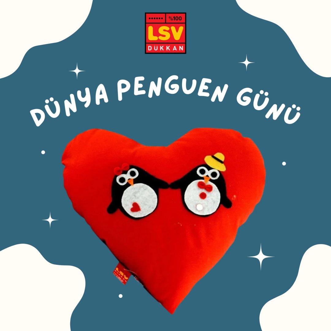 Bugün Dünya Penguen Günü🐧❤️ Birbirinden sevimli penguenlerimiz, lsvdukkan.com'da sizleri bekliyor 💌