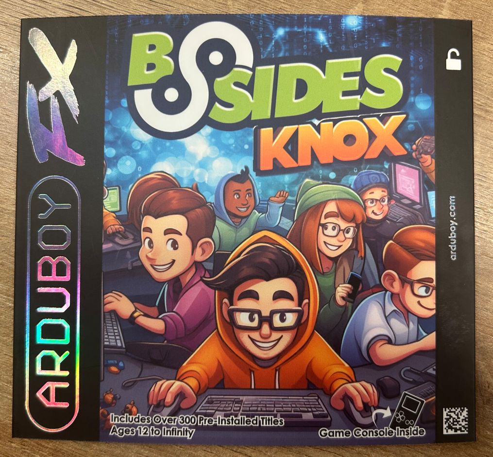 They're almost here! Get your #BSK2024 special edition #Arduboy at bsidesknoxville.com