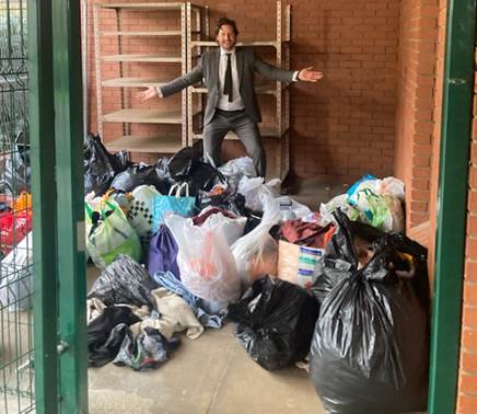 ♻️Congratulations to everyone who kindly gave clothing donations. The school was able to collect 400KG of donations for the charity Clothing for Coventry. This initiative was organised and carried out by the students of Barr’s Hill School as part of our sustainability action plan