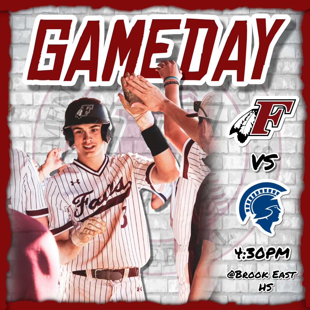 MFallsBaseball's tweet photo. ⚾️ GAMEDAY! ⚾️ 

📍Brookfield East HS
🆚️ Spartans 
🕟 4:30PM
☀️ 53°

#GoFalls #TeamTogether #Team103 https://t.co/cPFDJD9AOi