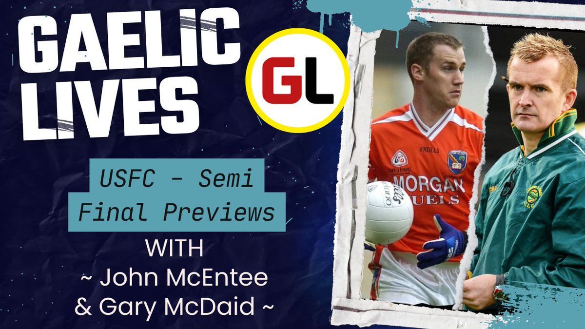 John McEntee & Gary McDaid look ahead to this weekend's Ulster Championship semi finals! LISTEN HERE: open.spotify.com/episode/0ei0eF…