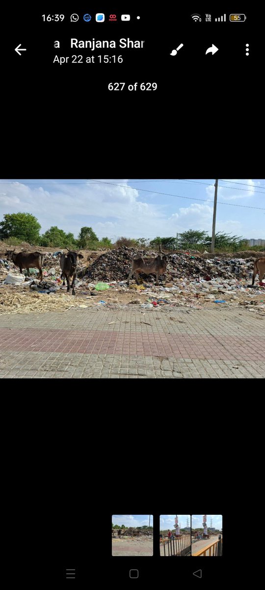 priyanka23j's tweet photo. Please remove this open garbage dump site from SPR, sector 69, Gurugram. It's a shame on our city administration to see the gross failure of implementation of SWM rules 2016 and SUP ban 2022.
#mixed_waste_dumping #pollution  https://t.co/f7zOuhuW0O https://t.co/uiaGUqEKKK