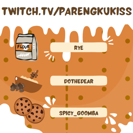parengkukis's tweet photo. 🐰🏹💦Waiting room!
12.95/30 | #Podstreamcast done for today! thank you for those who passed by!
Excited for sigewinnne! HAHHAA! 🥹🧡
Super Thank you @/Taki for the resub!🧡
Special shouts for @/rye @/dothedear @/spicy_goomba for the top cookies of the stream! 🍪 https://t.co/OgMWI4agsZ