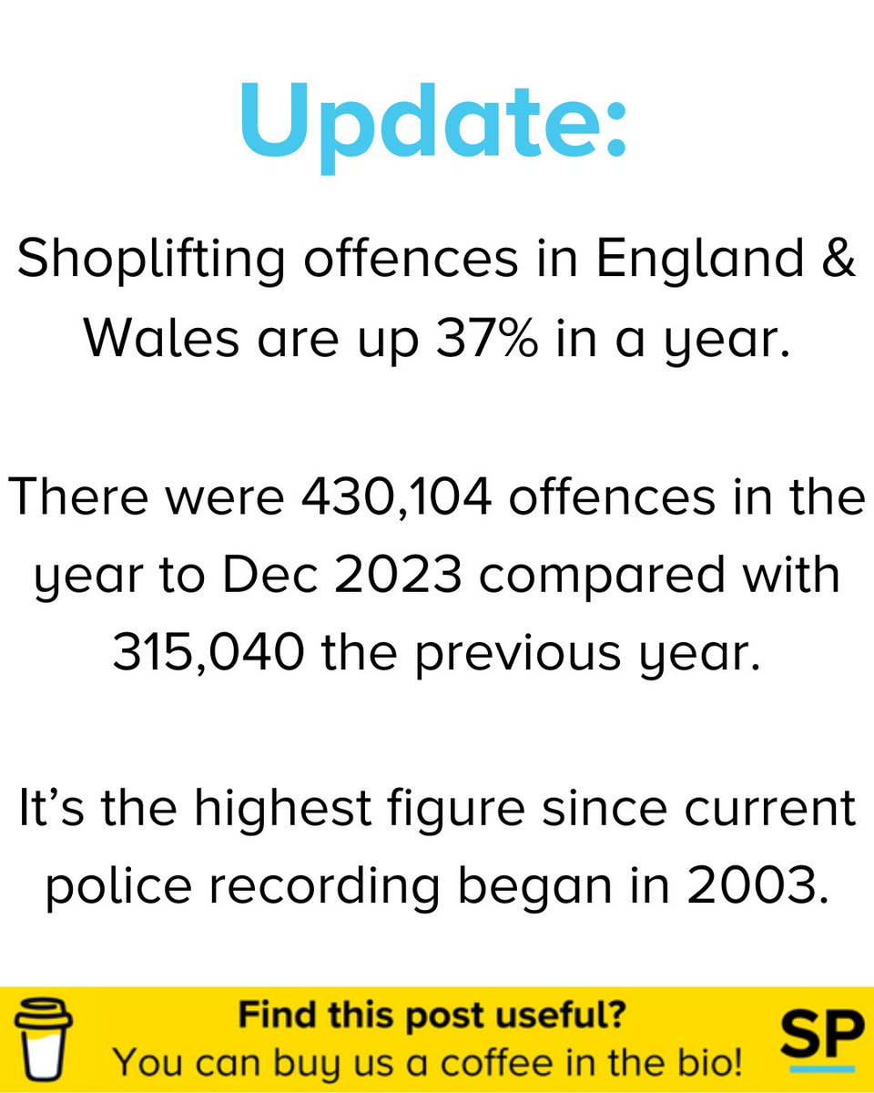 Stats are from the latest ONS Crime survey, published today.