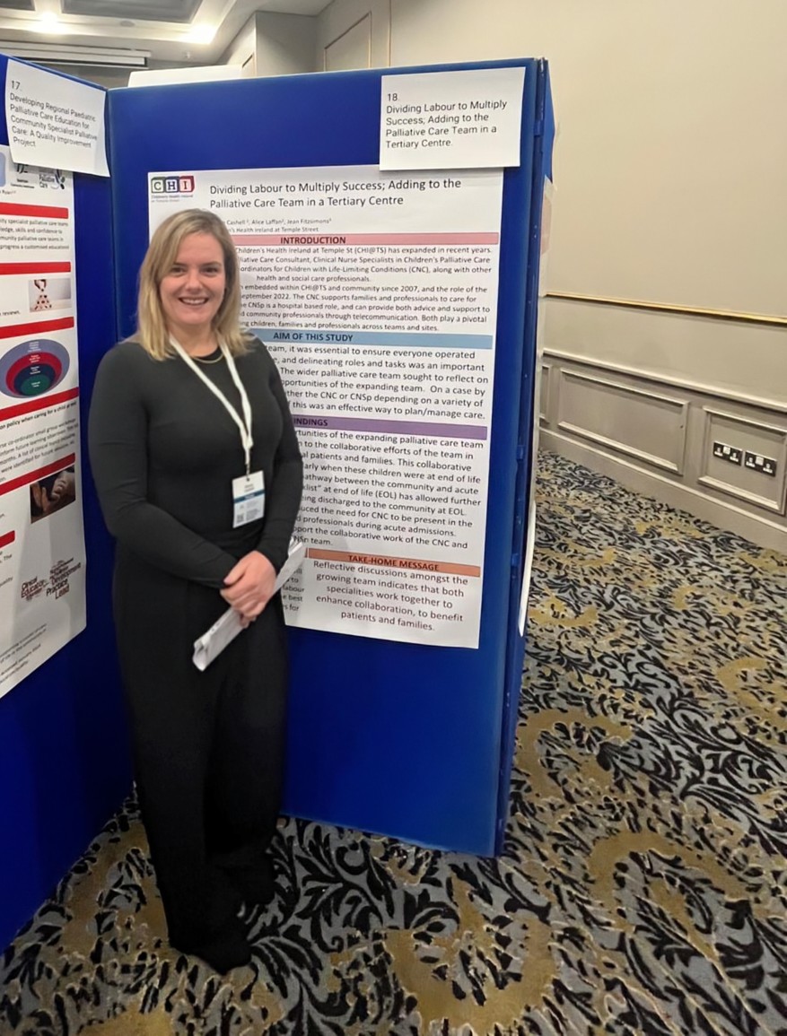 Alison Cashell (@alicashell) on Twitter photo Joint poster from myself, <a href="/FitzsimonsJean/">Jean Lehane</a> and @laffanalice24 - "Dividing labour to multiply success" at this year's #cpcc2024 #childrenspalliativecare
<a href="/TempleStreetHos/">CHI at Temple Street</a> Joint poster from myself, <a href="/FitzsimonsJean/">Jean Lehane</a> and @laffanalice24 - "Dividing labour to multiply success" at this year's #cpcc2024 #childrenspalliativecare
<a href="/TempleStreetHos/">CHI at Temple Street</a>