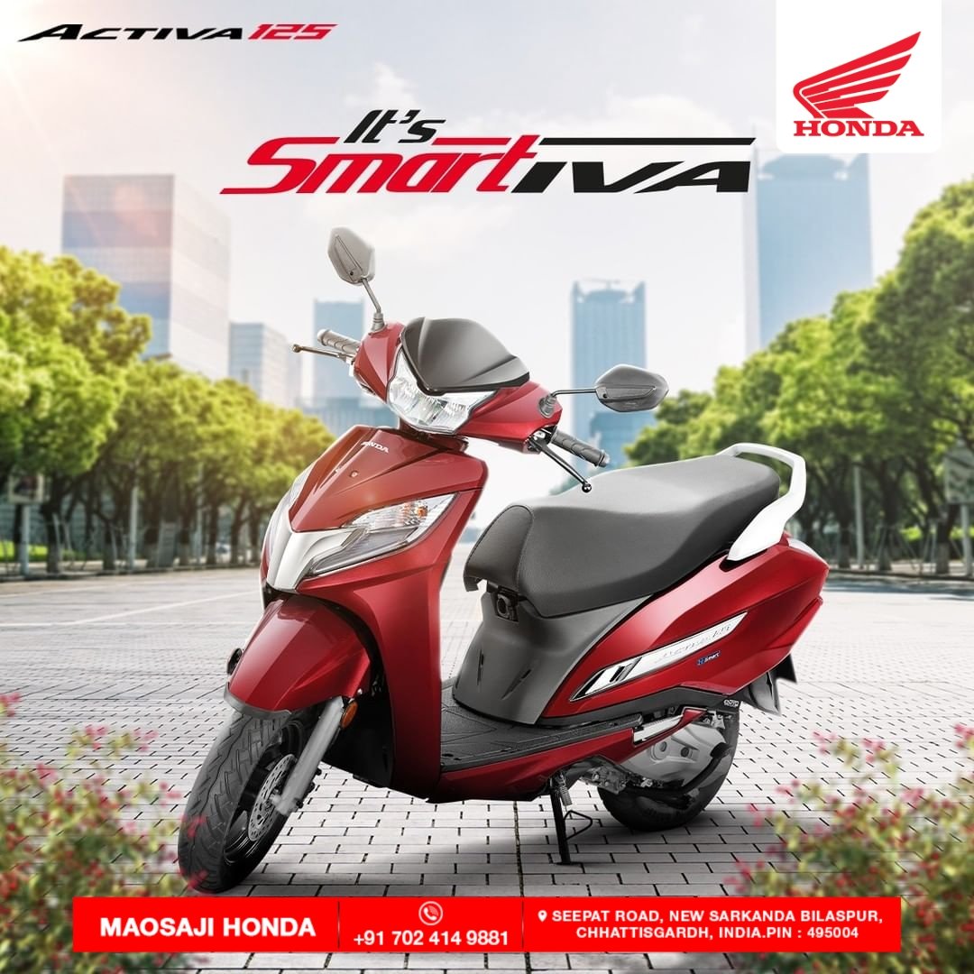 Elevate your ride experience with Honda Activa's new smart features.♥️

Book now.😃

#activa #scooter #hondaactiva #honda #honda2wheeler #maosajihonda