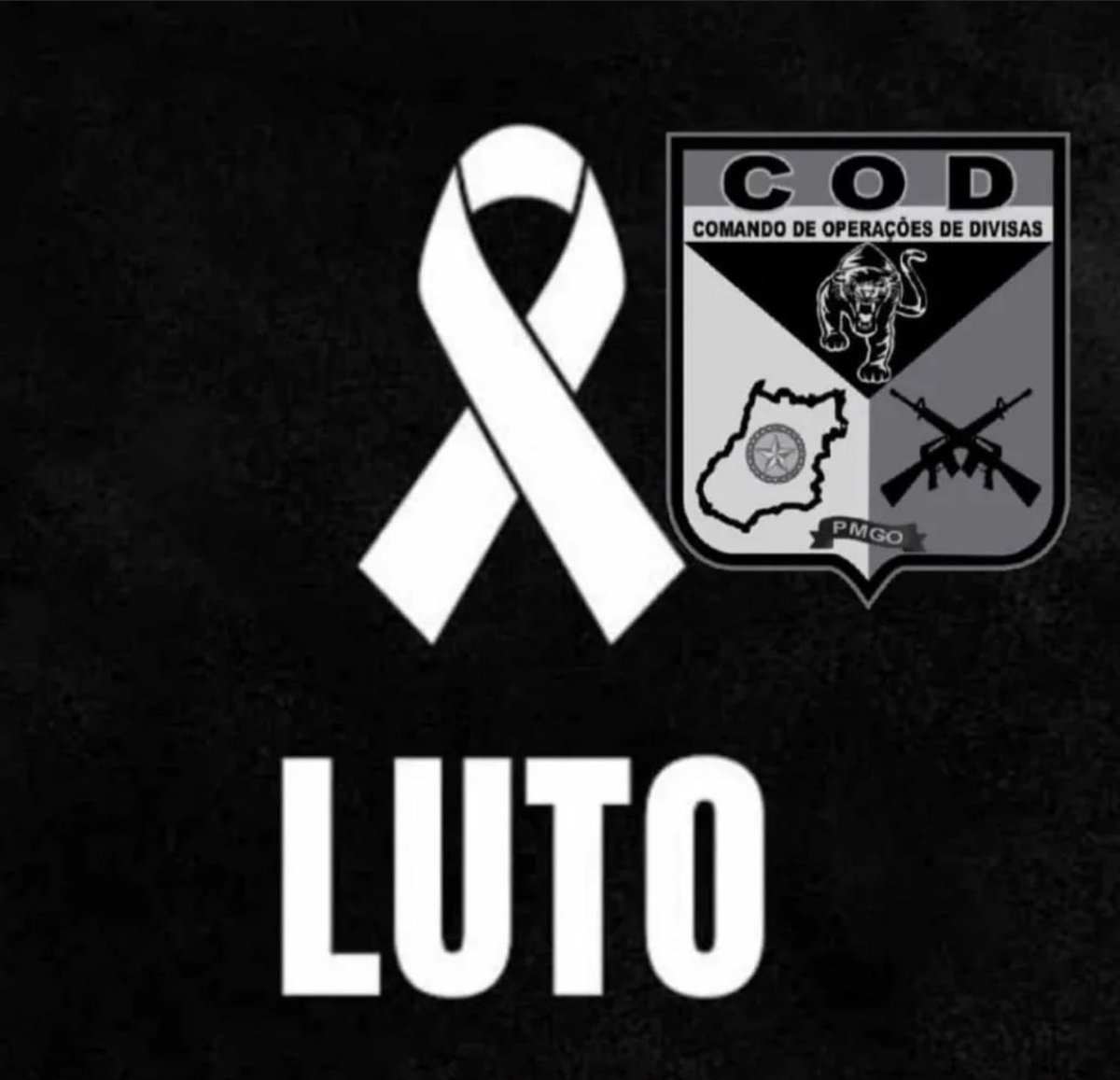 Me Junto à Polícia Civil de Goiás (PCGO) @policiacivil_go para expressar profundo pesar pelo falecimento dos quatro policiais militares do Comando de Operações de Divisa (COD) em decorrência de um acidente de trânsito ocorrido na noite desta quarta-feira (24), enquanto eles