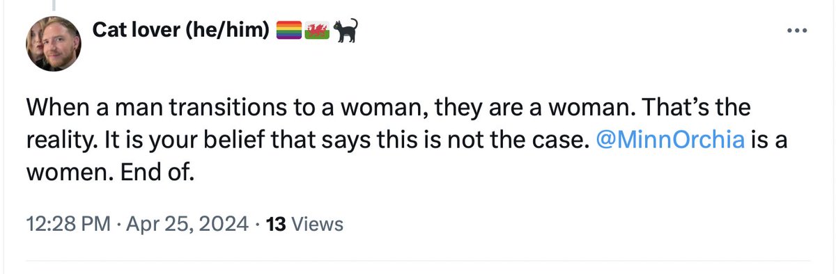 jk_rowling's tweet image. The reality is that a lot of men enjoy telling women we should pander to male fantasies and insecurities by pretending 'woman' is a purchasable costume, a porn-influenced stereotype or an idea in a man's head. This is misogyny. End of.