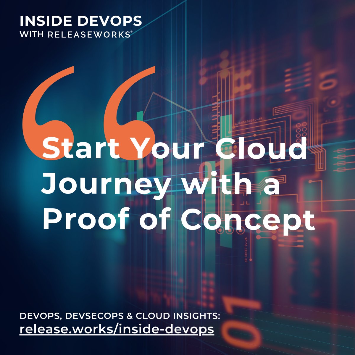 releaseworks: 🌥️ Thinking of moving to the cloud? 

Start with a Proof of Concept (PoC).

Read more here: rw.gd/n6TJv
#Innovation #ProofOfConcept #DigitalTransformation