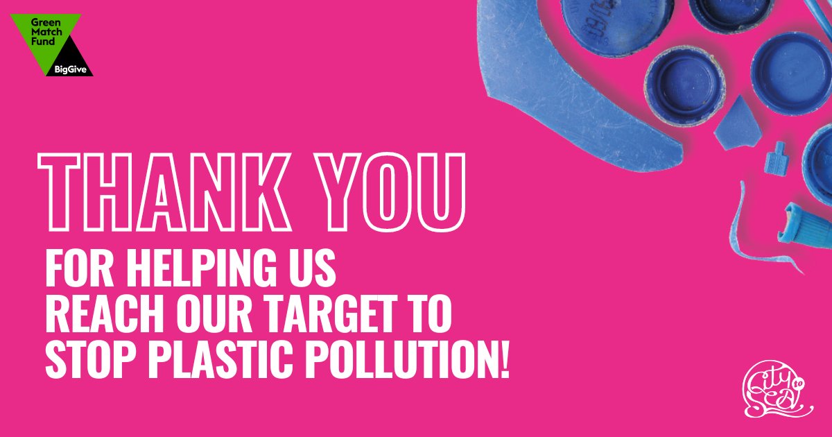 We did it! 👏Thanks to your generous support, our #EarthDay appeal with @biggive raised over £20,000 for our rivers & oceans 😍🎉This will help fund our work with our @Refill communities, connecting them to nature & the solutions to stop plastic pollution. Oceans of gratitude 💙
