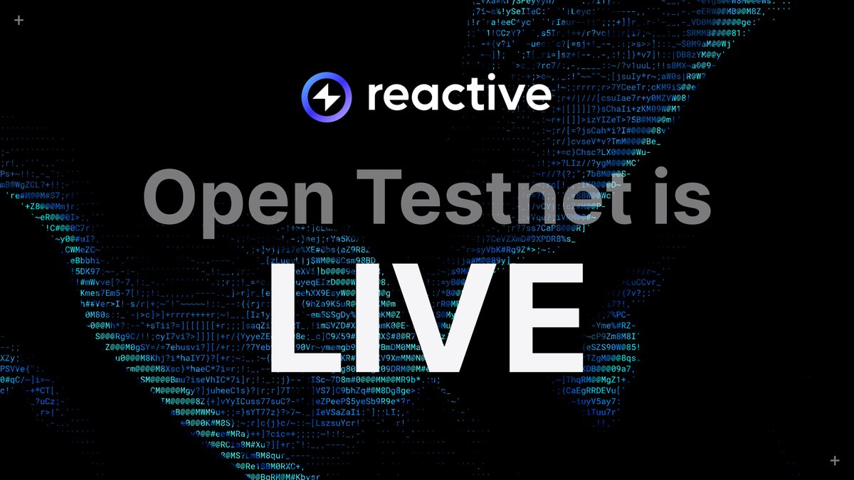 Join us today in 2 hours as we're joined on X Spaces by CEO @RongKaiPARSIQ and CTO @danny_parsiq to discuss the launch of @0xReactive Testnet! 🎙 2PM UTC ⏰ twitter.com/i/spaces/1OwxW…