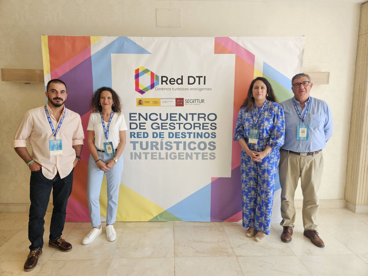 🌐 El @itremurcia participa, con #Cieza, #Lorca y #Murcia, en el VI Encuentro de Gestores de DTI en #Tenerife. 📍 🎯 Objetivo: generar sinergias y transferir conocimiento entre gestores públicos de la @Red_DTI. #TurismoRegióndeMurcia #RegióndeMurcia #DTIRegióndeMurcia @SEGITTUR