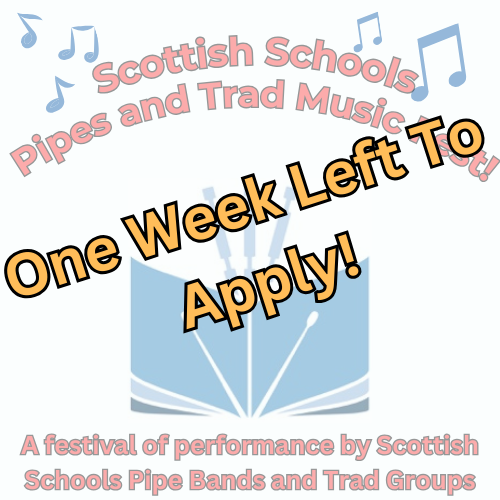 Get your applications in by Friday 3rd of May. We're open to all pipes, ceilidh and trad music groups with performers of school age, so if you fit the bill don't miss out on this exciting opportunity! sspdt.org.uk/scottish-schoo…