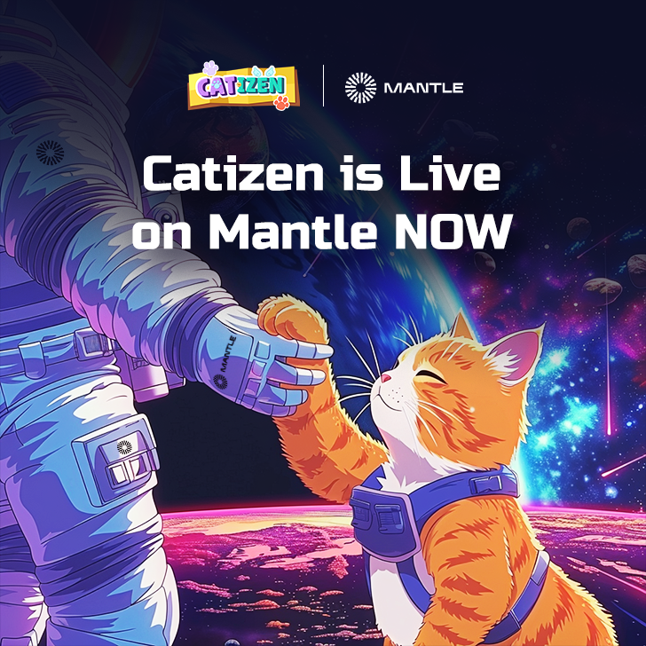 Catizen's open beta launch on @0xMantle Now☄ Enter the MEOW universe for up to 230,000 $MNT rewards. 🎁 Dive in➡: t.me/Catizen_Mntbot