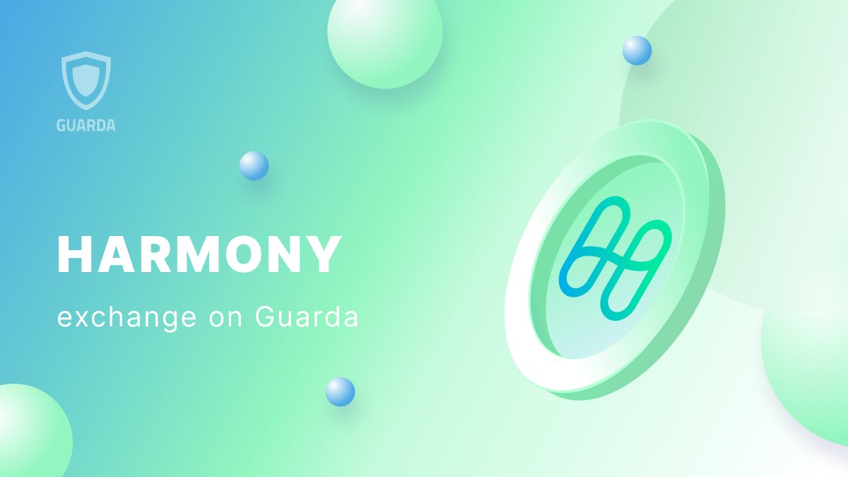 Enhance your portfolio with $ONE (@harmonyprotocol), available for exchanging on @GuardaWallet! Benefit from #Harmony's high-performance blockchain with lower fees and faster transactions. Set up your #crypto wallet and make your swap with Guarda 👉 grd.to/ref/twi_app