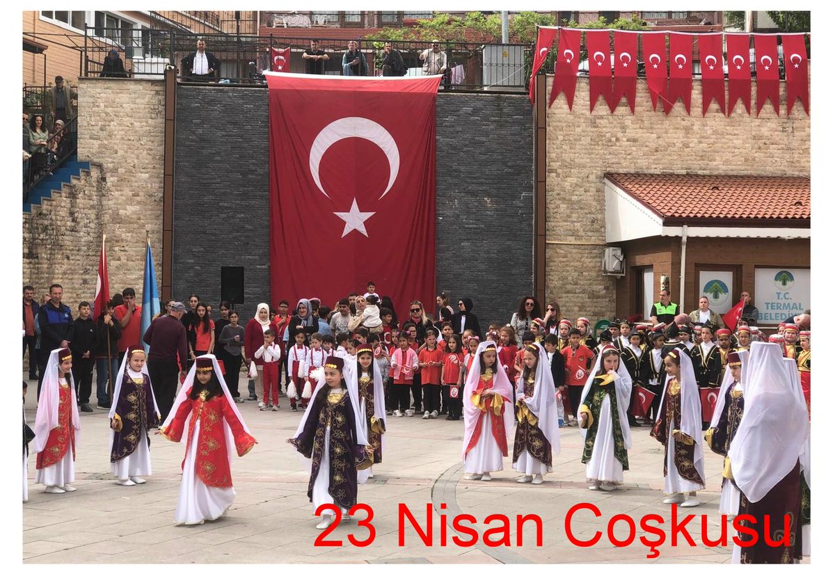 23 Nisan Çoşkusu:  Termal İlçemizde 23 Nisan Ulusal Egemenlik ve Çocuk Bayramı kutlamaları muhteşem gösterilerle yapıldı. İlçe Milli Eğitim Müdürümüz Hüseyin Özel ve emeği geçenlere teşekkür ediyoruz. 23 Nisam 2024