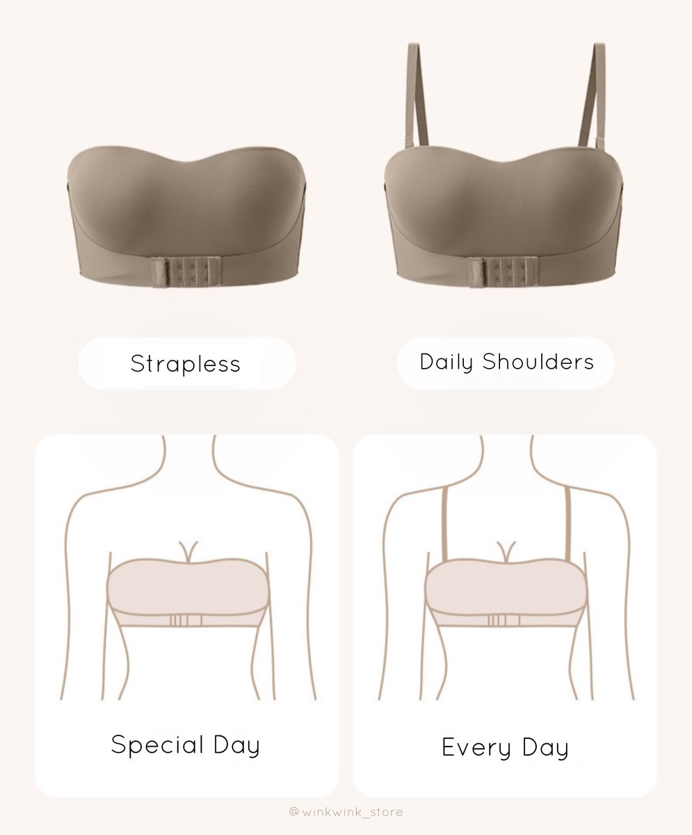 กราบคนคิดสิ่งนี้ เป็นเกาะอกคาดหน้า แกะแน่นไม่หลุด ระหว่างวันไม่ต้องดึงเลย ใครชอบใส่เสื้อเปิดช่วงบน แต่ไม่มั่นใจกับบราปีกนก อันนี้ตอบโจทย์ จะใส่สายเป็นบราปกติก็ได้ ใส่สบายด้วยประเด็น ตอบโจทย์ผู้หญิงแบบเรามาก😭