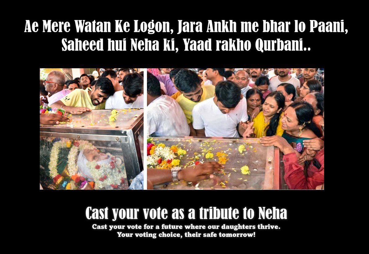 Vote for a Party that guarantees their safe tomorrow 

Let's Vote Wisely..
#MeraPehlaVoteDeshkeliye 
#MeraVoteModiko @narendramodi

#VoteKarein #VoteDo #RightToVote