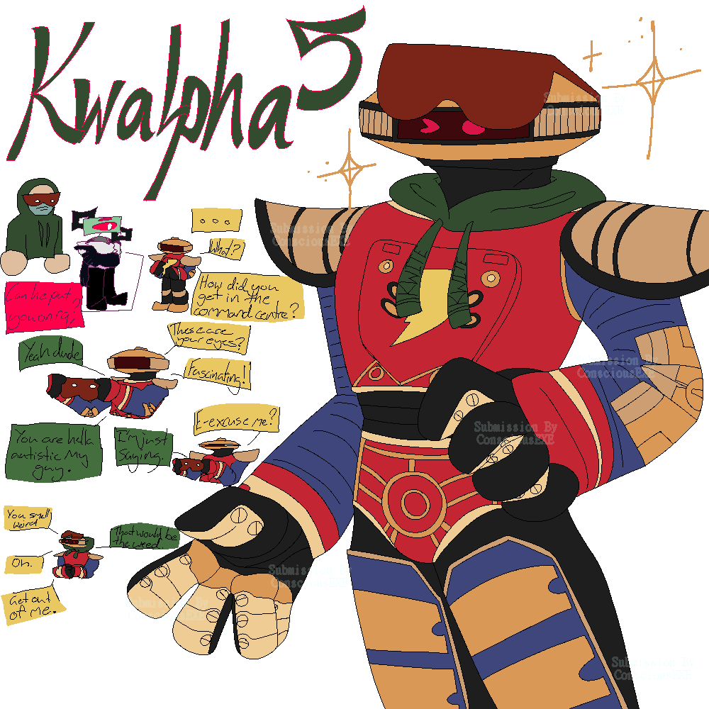 ConsciousEXE's tweet photo. Kwoul and Kwalpha 5, couldnt help myself with the doodles #KwiteNice https://t.co/4tidn8BeGm