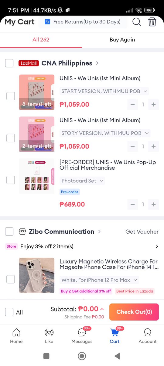 MarkSebastian30's tweet photo. @LazadaPH UNIS mini album na story version! #SuliTipidSaLazada https://t.co/919Br7CB50
