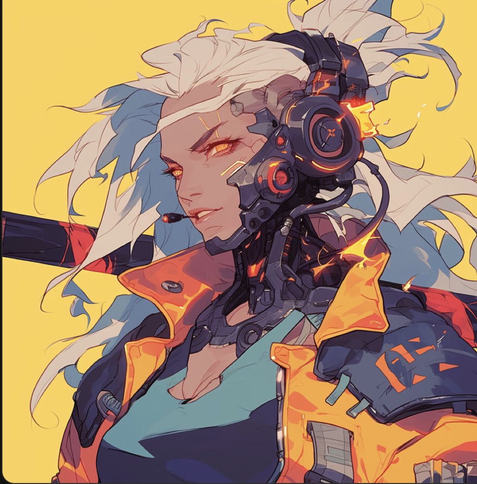 hiro_11200908's tweet photo. #CyberV is not just a PFP. 
My AI agent has a fearless smile on her face, symbolizing the excitement of @GMNetwork_AI that is about to happen🚀🚀🚀

#CyberV @GMNetwork_AI https://t.co/KzYhGMU89a