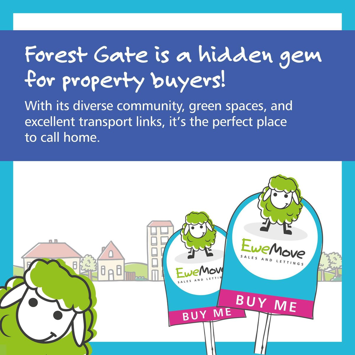 Forest Gate is a hidden gem for property buyers! With its diverse community, green spaces, and excellent transport links, it's the perfect place to call home. Let us help you find your slice of paradise in Forest Gate! 🏡🌳

#EweMove #Stratford #ForestGate  #LocalEstateAgent