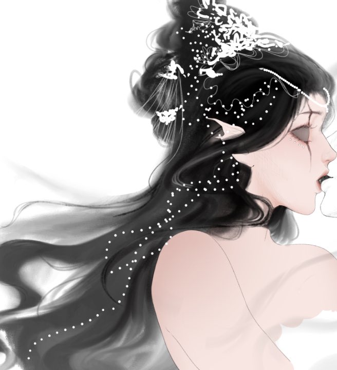 hermitshepherd8's tweet photo. Hai, it’s been a while since I’ve drawn anything for JWQS bc I’ve been obsessing over my OC’s. sirenxwhitetiger

Also wow as a digital artist, it feels so good to switch back to pencil and paper ever now and then https://t.co/rQu4kh7kEX