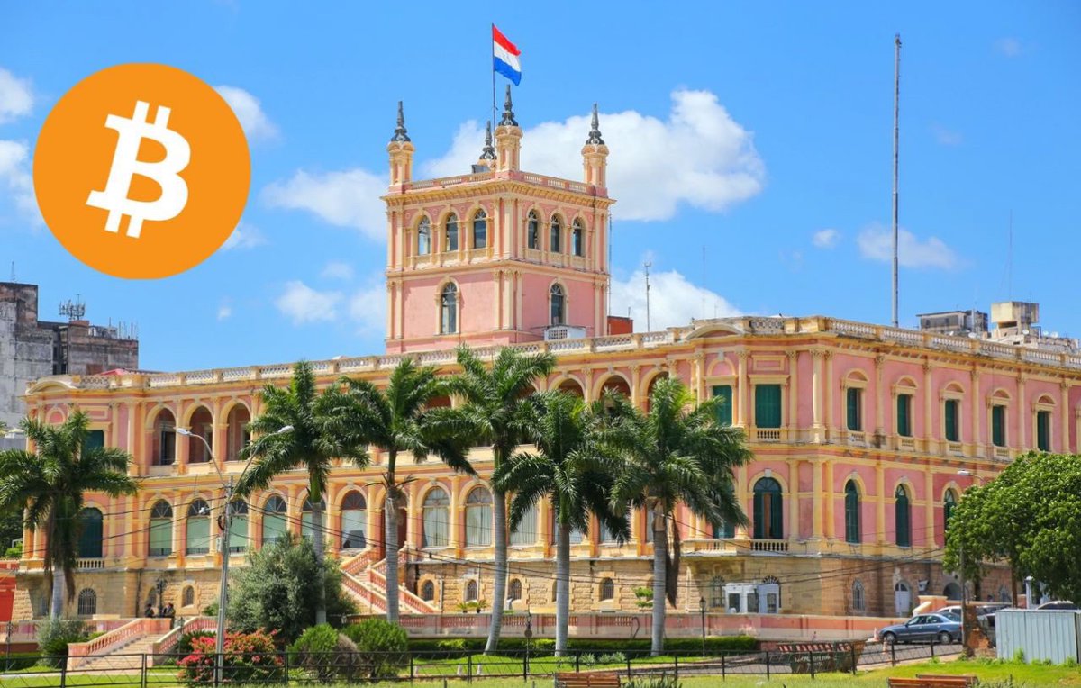 Paraguay 🇵🇾 might accept the bill to legalise and recognise #Bitcoin as a legal tender.