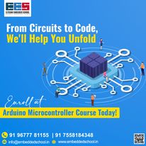 #elysiumembeddedschool #no1trainingacademy #embeddedschool #embeddedcourse #microcontroller #engineering #technology #techno #EmbeddedSystems #MicrocontrollerCourse #ElysiumEmbeddedSchool