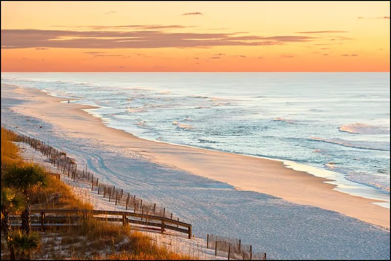 Good morning and Happy Friday eve! It really just sounds better…. Make one person smile today…. You never know the impact it just might make. 😊This picture of Orange 🍊 Beach in Alabama, makes me smile.
