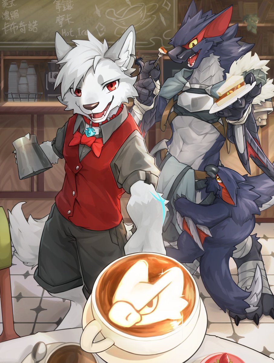 Commission for 霜狐

真正的貓咪咖啡廳!