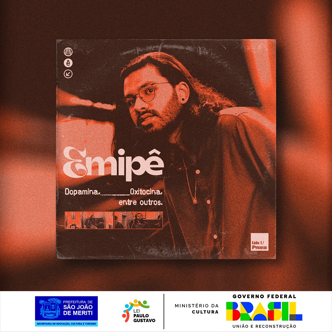 Emipe_Oficial's tweet photo. Chegou o momento!✨

Está disponível em todas as plataformas digitais meu novo single “Dopamina, Oxitocina, entre outros”!

Me apaixonei de novo e tenho certeza que você irá se apaixonar também!♥️

https://t.co/yQ8gtVaHZ0

Rt pra ajudar o amigo🙏🏽♥️ https://t.co/NiUyodaZe9