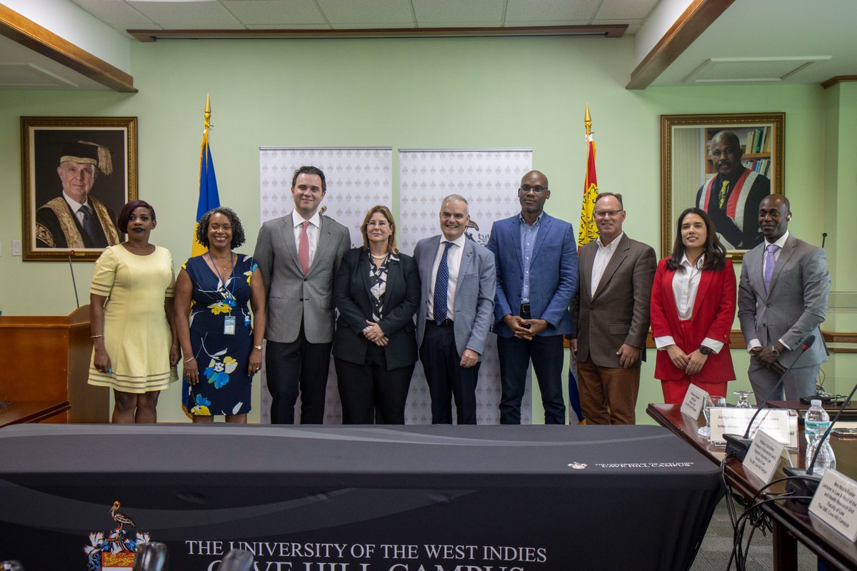 👩🏿‍⚖️President of the I/A Court H.R Judge Nancy Hernandez López and Pro Vice-Chancellor and Principal of the UWI, Professor Clive Landis, have formally established a partnership with the University of the West Indies, Cave Hill Campus. ✍️🏿This collaboration is dedicated to strengthen…