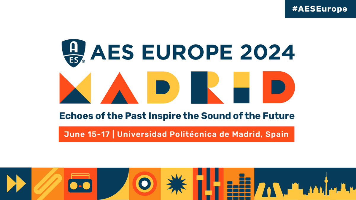 AES Europe 2024 is the ultimate opportunity to showcase your brand to AES members and audio engineers from around the world! 🎶 This is your chance to connect with an audience of more than 450 industry professionals. sponsorship.aes.org/aes-show-europe. #AESEurope