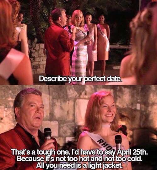 Happy April 25th!