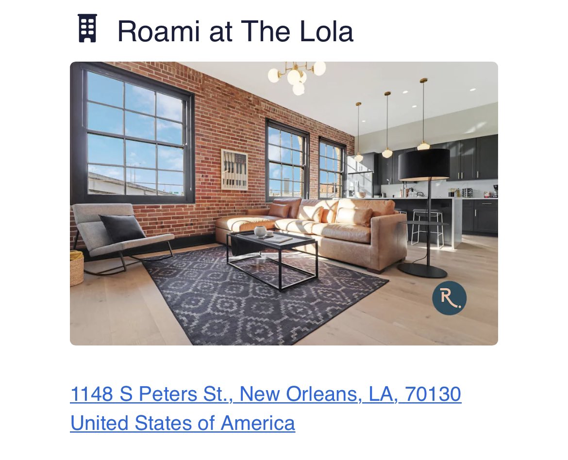 slejce123's tweet photo. @TheKingVillager and I are booked for NAIC ! Staying close to the venue at Roami at The Lola.  Looking forward to seeing everyone ! https://t.co/qqHlCoGYyf