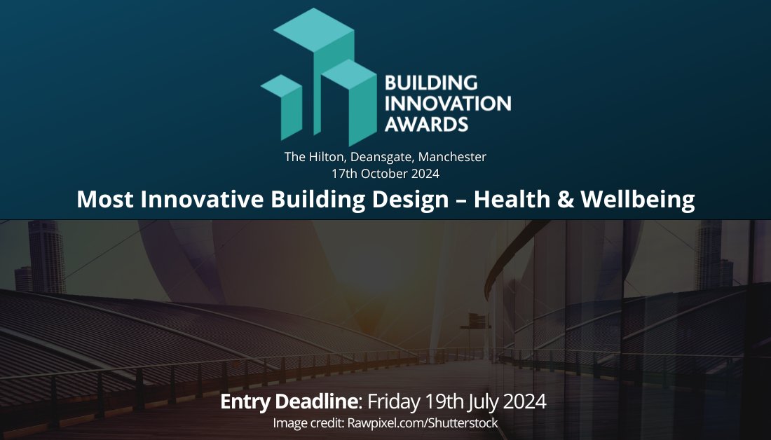 The Building Innovation Awards are looking for pioneering building designs that prioritise the health and wellbeing of occupants.

Submit your entries now: buildinginnovationawards.co.uk/most-innovativ…

#BuildingInnovationAwards #BIA2024 #construction #ukconstruction